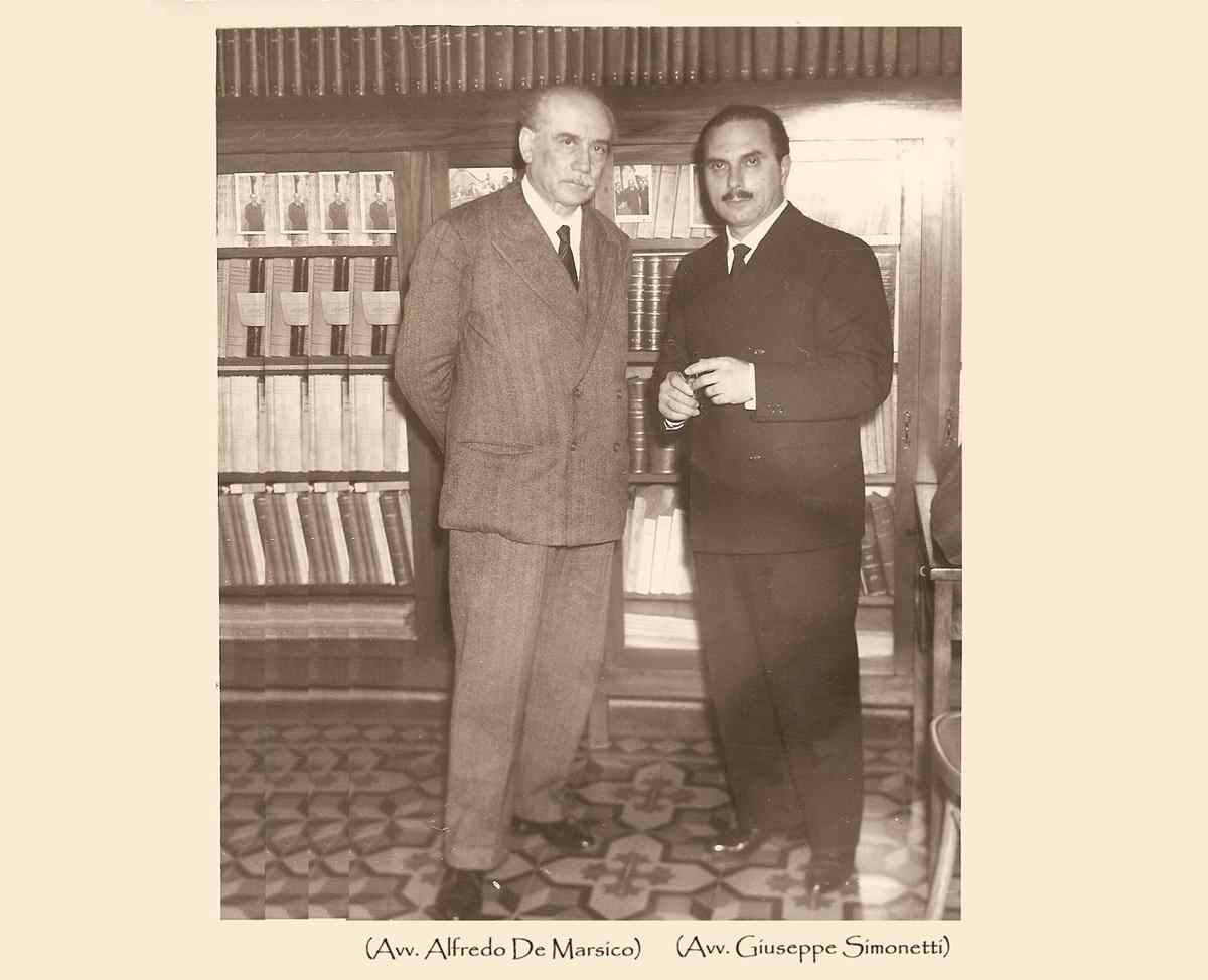 Avv. Giuseppe Simonetti e Avv Alfredo De Marsico